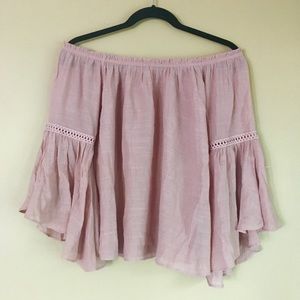 Off-shoulder Flirty Blouse